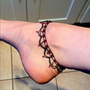 Indian beaded anklet